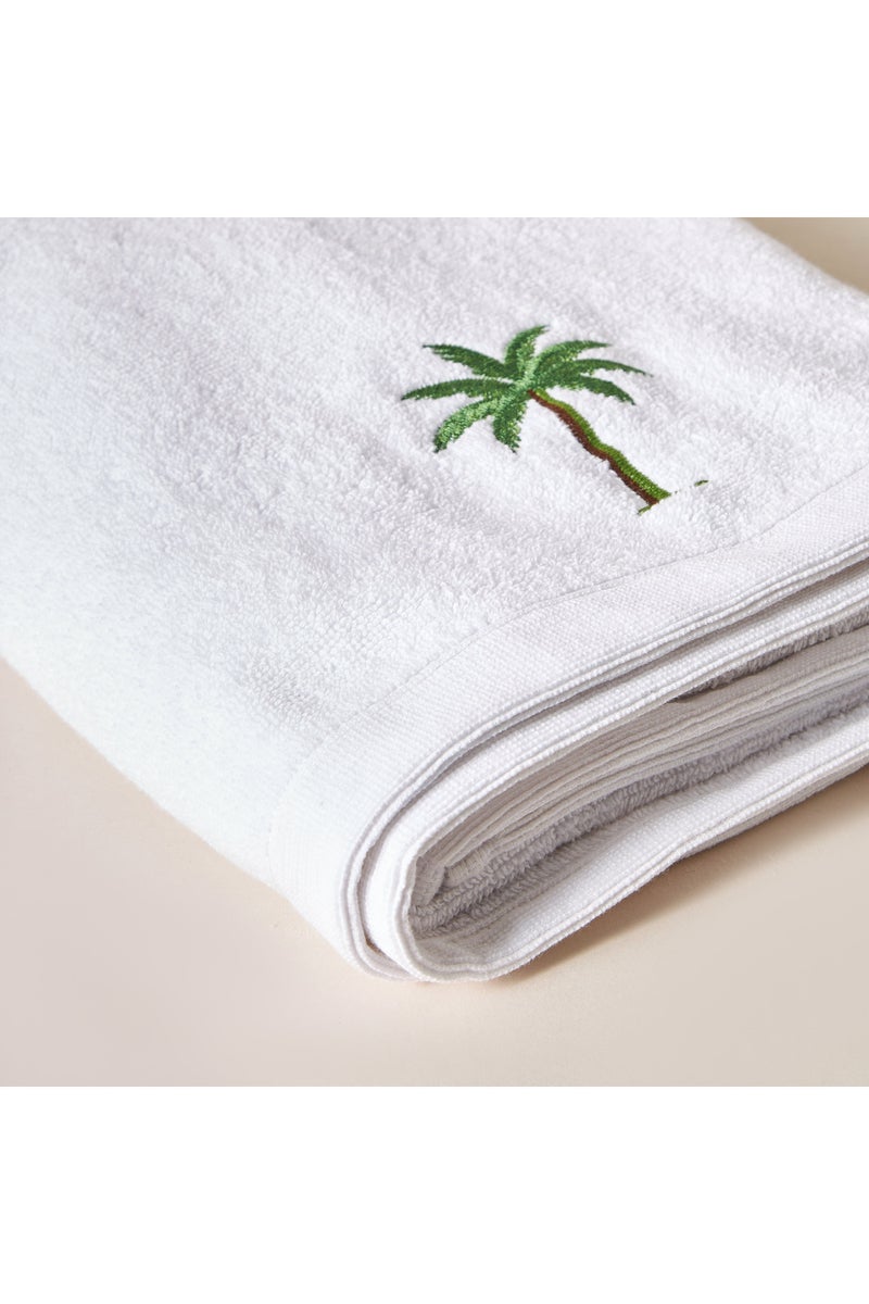LIFESTYLE منشفة استحمام تيري بالنخيل - 140x70 سم - Image 3